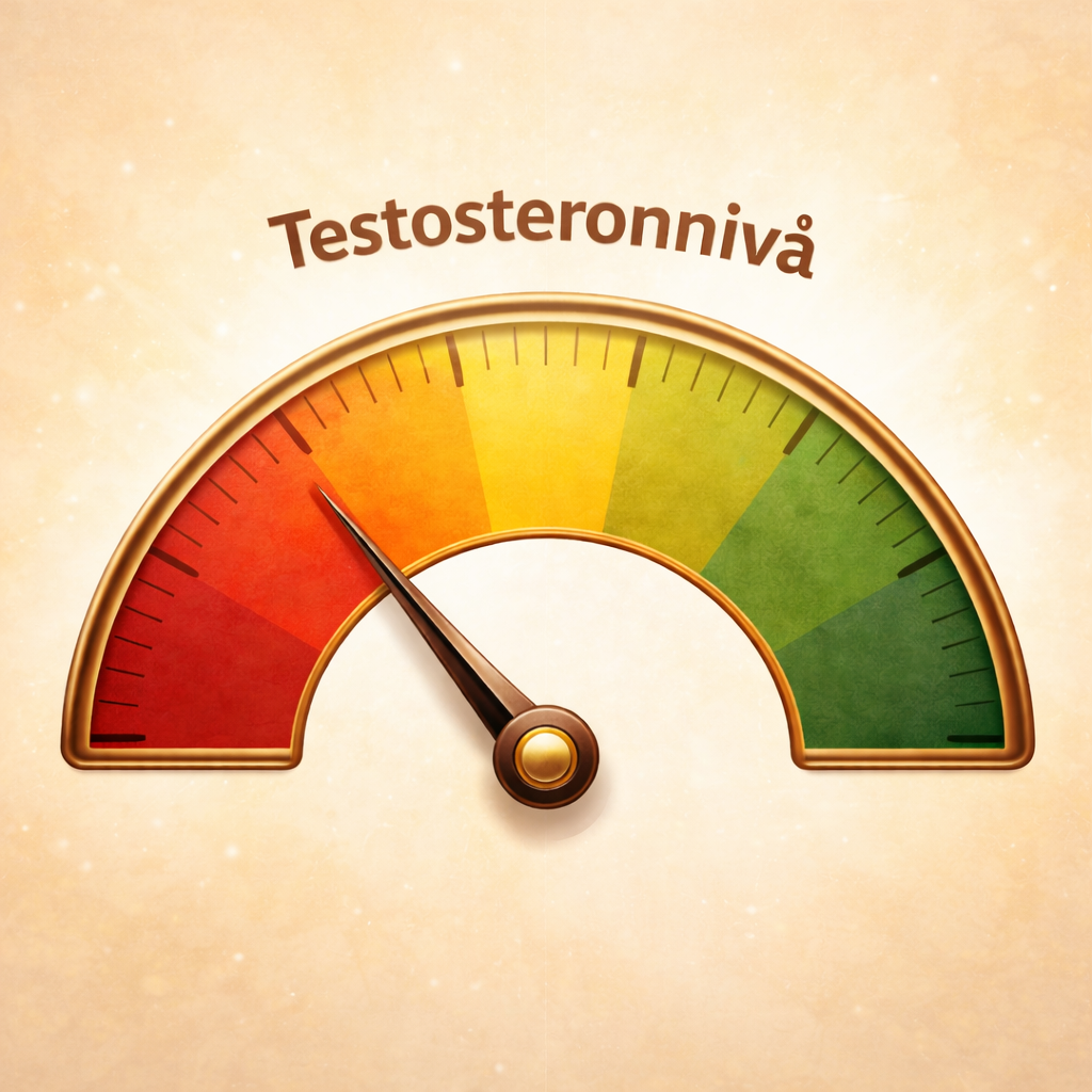 Blodprov för testosteronkontroll – totaltestosteron, SHBG och fritt testosteron